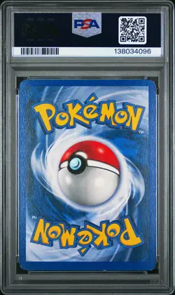 1999 POKEMON BASE SET UNLIMITED #11 NIDOKING-HOLO PSA 5 - Image 2