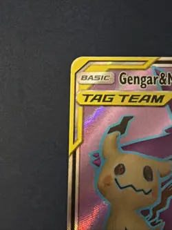 Gengar & Mimikyu GX 164/181 - Full Art Team Up - Pokemon - Tag Team 2019 - Image 2