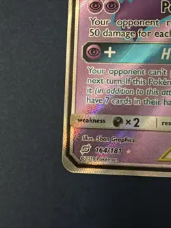Gengar & Mimikyu GX 164/181 - Full Art Team Up - Pokemon - Tag Team 2019 - Image 5