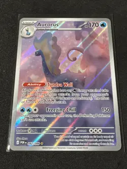 Pokemon TCG Aurorus 092/088 Me03: Perfect Order Illustration Rare IR NM - Image 1