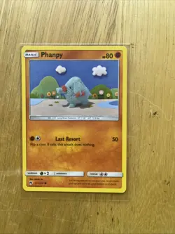 Phanpy 111/214 Common Lost Thunder Pokemon NM - Image 1