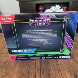 Pokemon TCG: Greninja ex Special Illustration Box Shrouded Fable New Sealed - Image 2