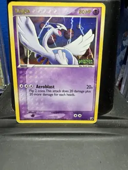 Pokemon Lugia 29/115 EX Unseen Forces - MP - Reverse Holo Stamped - Image 1