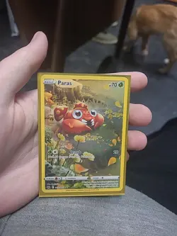 Pokemon TCG Paras Crown Zenith: Galarian Gallery GG32/GG70 Holo Holo Rare - Image 1