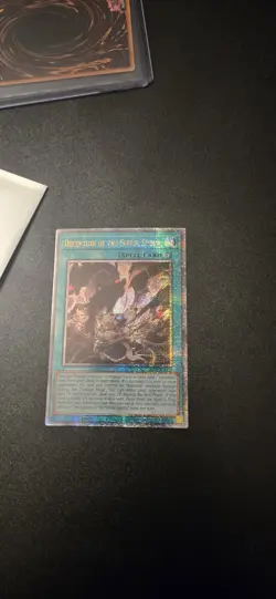 Yu-Gi-Oh! TCG Deception of The Sinful Spoils Quarter Century Secret Rare - Image 1