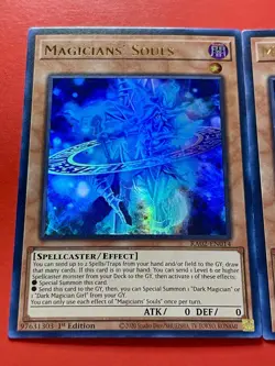 3x Magicians' Souls | RA02-EN014 | Ultra Rares | NM | 1st Edition | YuGiOh! - Image 3