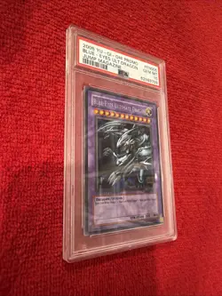 2005 Yugioh Blue-Eyes Ultimate Dragon Secret Rare JMP-EN005 PSA 10 Gem Mint - Image 4