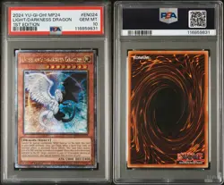Light and Darkness Dragon Yugioh MP24-EN024 Quarter Century Secret 1st PSA 10 - Image 2