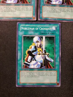 3x Nobleman of Crossout 1st Edition YuGiOh SD1-EN012 Mixed Sets & Condition - Image 4