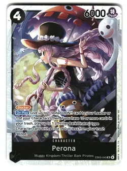 Perona EB03-045 Extra Booster: One Piece Heroines Edition One Piece Foil NM - Image 1
