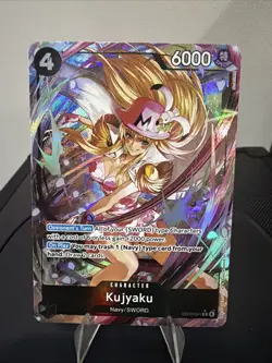 Kujyaku Alt Art Rare EB03-041 Extra Booster EB03: Heroines Edition Full Art Holo - Image 1