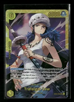 Trafalgar Law EB03-062 Extra Booster: OP Heroines Edition One Piece Foil NM - Image 1