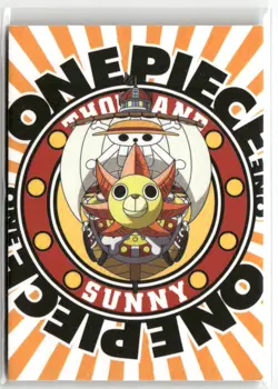 REBECCA CP CP-201 THOUSAND SUNNY Thick One Piece Anime Collectible Card - Image 2