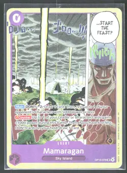 Mamaragan Adventure on Kami's Island #OP15-078 Super Rare - Image 1