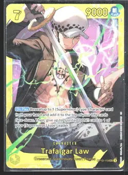 Trafalgar Law (119) Royal Blood #OP10-119 Secret Rare - Image 1