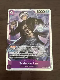 Trafalgar Law ST10-010 Reprint Premium Booster -The Best One Piece NM English - Image 1