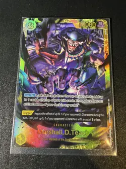 SHIPS FREE FAST One Piece Marshall.D.Teach OP16-119 SEC The Time Of Battle FRESH - Image 3