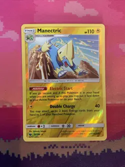 Pokemon Card Manectric Celestial Storm Reverse Holo Rare 52/168 Near Mint - Image 1