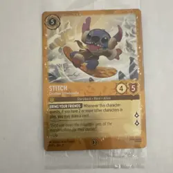 Disney Lorcana Stitch Carefree Snowboarder 42/P3 EN 11 Foil Promo SEALED - Image 2