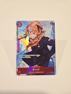 One Piece Card Japanese Sanji SR OP10-005 Royal Blood Holo NM IN STOCK - Image 1