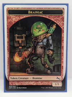 MTG Brainiac Token Unstable Foil NM - Image 1