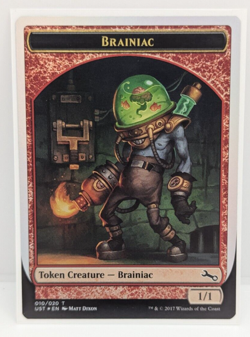 MTG Brainiac Token Unstable Foil NM - Image 1