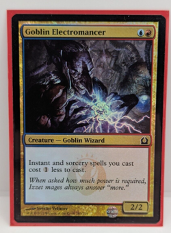 MTG Goblin Electromancer Return to Ravnica Foil Common NM - Image 1