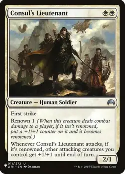 Consul's Lieutenant - Near Mint MTG The List - Image 1