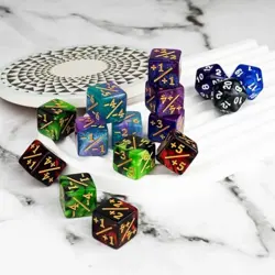 63 PCS Abilities Keyword Magic Counter Dice MTG Counters Dice Set Life Buff - Image 5