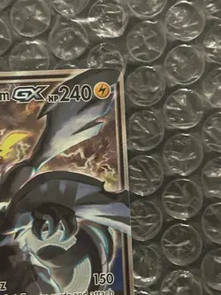 Pokemon Pikachu Zekrom GX SM168 Alt Art Tag Team Black Star Promo NEAR MINT - Image 3