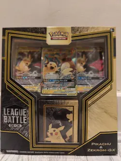 Pikachu and Zekrom Tag Team GX Deck - Brand New Factory Sealed Pokemon TCG - Image 1