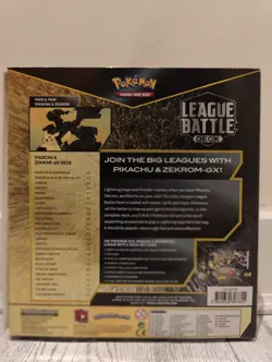 Pikachu and Zekrom Tag Team GX Deck - Brand New Factory Sealed Pokemon TCG - Image 2