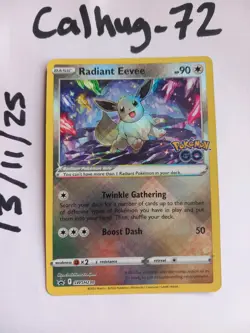 Radiant Eevee Swsh230 Swsh: Sword & Shield Promo Cards Holo - Image 2
