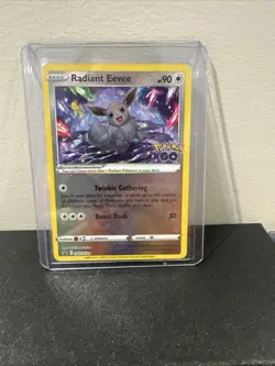 Radiant Eevee Swsh230 Swsh: Sword & Shield Promo Cards Holo - Image 3