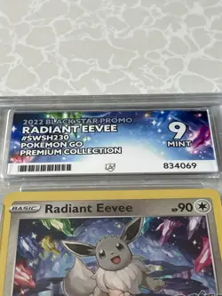 Radiant Eevee Swsh230 Swsh: Sword & Shield Promo Cards Holo ACE 9 - Image 2