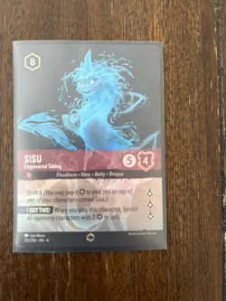 Lorcana Sisu - Empowered Sibling (Enchanted) NM Holofoil Ursula's Return - Image 1