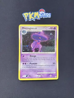 Pokemon TCG Mismagius LV.37 Diamond & Pearl 10/130 Holo Rare LP. - Image 1