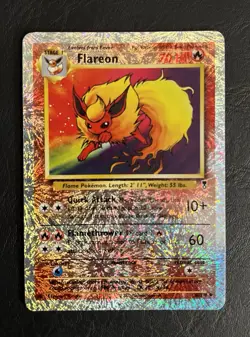 FLAREON REVERSE HOLO Pokemon Legendary Collection Rare - UNPLAYED, SINGLE OWNER - Image 1