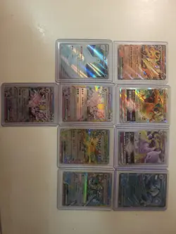 9 Card Pokemon Lot - Image 1
