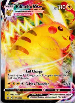 Pikachu VMAX Promo SWSH: Sword & Shield Promo Cards SWSH286 NM - Image 1