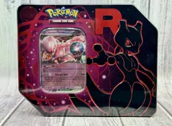 Pokemon Team Rocket MewTwo Tin New Sealed Destined Rivals - New! - Image 1