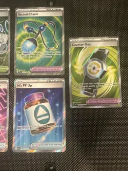 Pokemon TCG Lot 7 Full Art Trainer Cards from Random Sets M/NM - Image 3