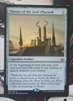 Throne of the God-Pharaoh ~ MTG - Magic the Gathering Card - Great Condition - Image 1