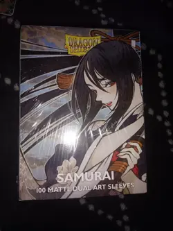 Dragon Shield Samurai Matte Dual Art Card Sleeves (100-Pack) New Free Ship USA - Image 1