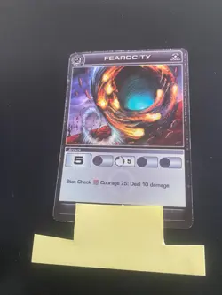 Chaotic Card Fearocity Dawn of Perim Regular Foil Super Rare - Image 1