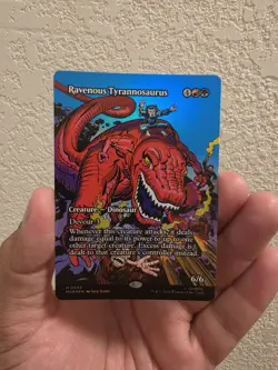 Ravenous Tyrannosaurus (Borderless) - Marvel Universe Eternal-Legal (MAR) FOIL - Image 1