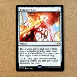 MTG ~ Twinning Staff ~ C20 ~ Commander 2020 ~ 070 ~ English ~ Rare ~ NM - Image 1