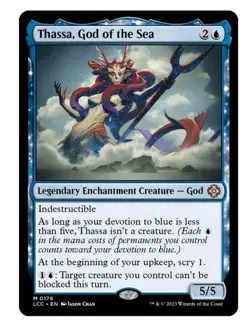 1x MTG Thassa, God of the Sea - LCC Rare! NM Mint! - Image 1