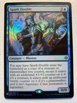MTG 1x FOIL Spark Double # 68 The List - War of the Spark Magic Gathering x1 NM - Image 1