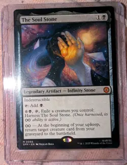 MTG The Soul Stone Marvel #66 Near Mint Mythic Rare Infinity Stone Commander EDH - Image 1